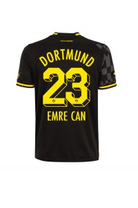 Borussia Dortmund Emre Can #23 Fotballdrakt Borte Klær 2022-23 Korte ermer